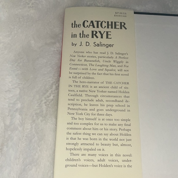 Catcher In The Rye Book - Picture 3 of 3